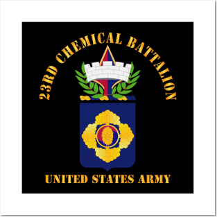 23rd Chemical Bn - US Army - COA Posters and Art